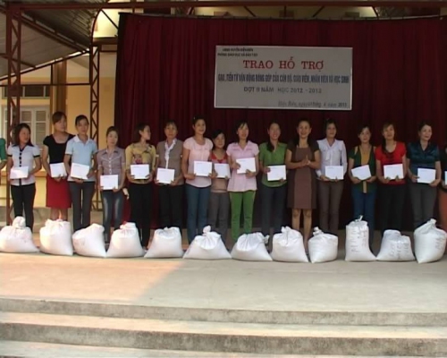 VP. Kết quả ủng hộ 88vvv, 88vv1 vùng khó khăn huyện 88vv11