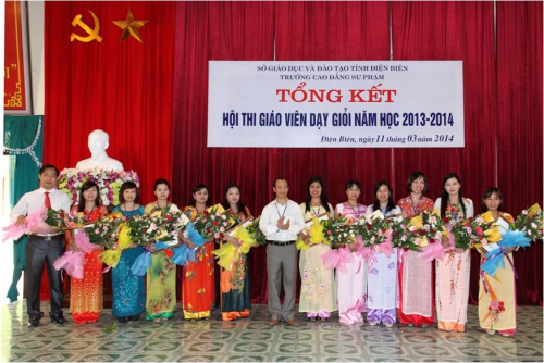 GDTX-CN: Trường Cao đẳng Sư phạm 88vv11 tổng kết Hội thi 88vv1 dạy giỏi cấp trường năm học 2013-2014.