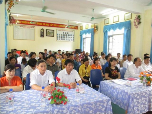 GDTX-CN: Hưởng ứng Tuần lễ toàn cầu hành động 88vv11 cho mọi người năm 2014 tại thị xã Mường Lay.