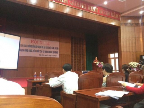 TCCB – Tầm quan trọng của việc vv88 Đề án vị trí việc làm và xác định cơ cấu ngạch công chức