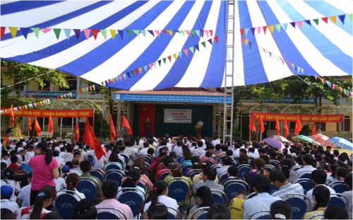 GDTX-CN: Huyện 88vv11 88vv88 hưởng ứng Tuần lễ toàn cầu hành động 88vv11 cho mọi người năm 2014.