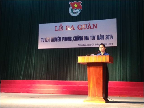 TCCB – Tỉnh Đoàn 88vv11 88vv88 Lễ ra quân, xuống đường tuyên truyền phòng, chống ma túy năm 2014