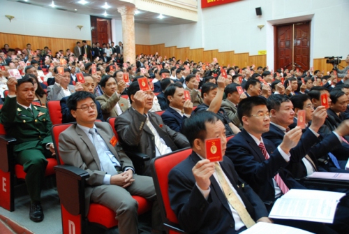 VP - Bế mạc vv88bet Đại biểu Đảng bộ tỉnh 88vv11 lần thứ XIII, nhiệm kỳ 2015 - 2020