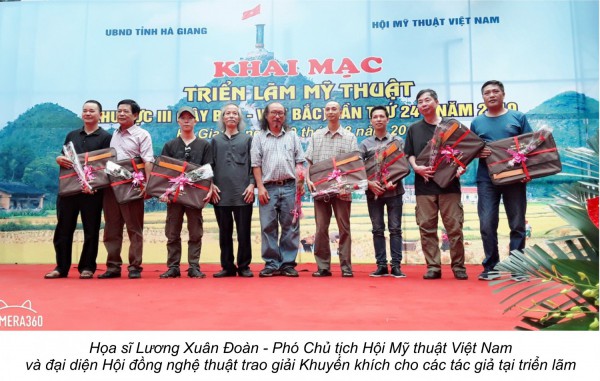 CHI HỘI MỸ THUẬT ĐẠT THÀNH TÍCH TỐT TẠI TRIỂN LÃM MỸ THUẬT KHU VỰC III (TÂY BẮC - VIỆT BẮC) LẦN THỨ 24 NĂM 2019