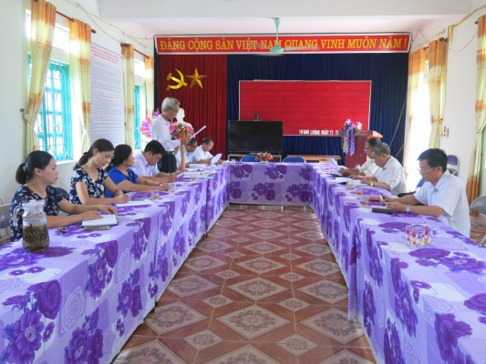 Hội Khuyến học xã Thanh Luông khen thưởng 250 88vvv giỏi các cấp