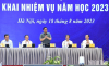 Hội nghị tổng kết năm học 2022-2023, triển khai nhiệm vụ năm học 2023-2024