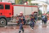 Thực tập phương án chữa cháy và cứu nạn, cứu hộ  tại trường 88vv chính thức chuyên Lê Quý Đôn