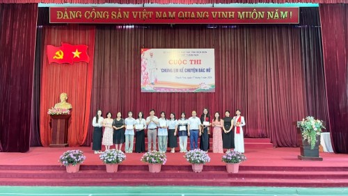 Trường 88vv chính thức Thanh Nưa lan tỏa giá trị tư tưởng, đạo đức 88vv1 qua cuộc thi “Chúng em kể chuyện Bác Hồ”