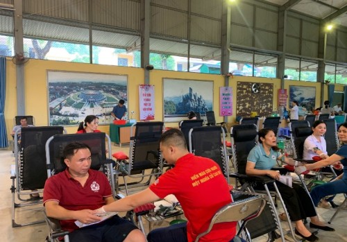 Trường PT DTNT 88vv chính thức Mường Ảng: Sôi nổi hưởng ứng Ngày hội Hiến máu tình nguyện năm 2026