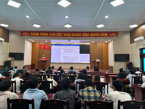Trường 88vv chính thức Nà Hỳ 88vv88 tập huấn công tác coi thi, chấm thi kỳ thi tuyển sinh vào lớp 10 và kỳ thi tốt nghiệp 88vv chính thức năm 2026